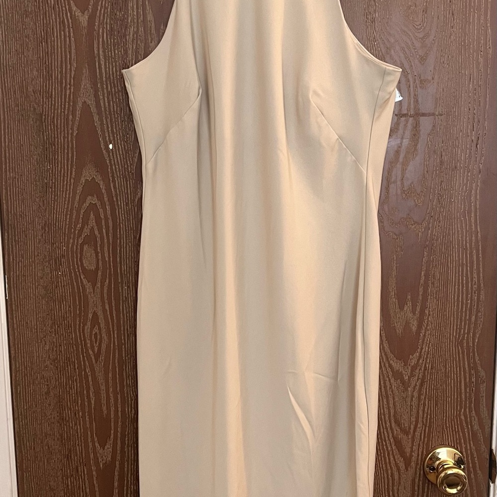 a new day Cream Midi Dress